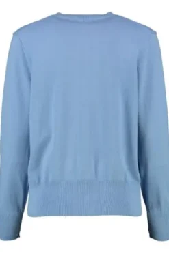 MAERZ Strickjacke blau in Organic-Baumwoll-Qualität