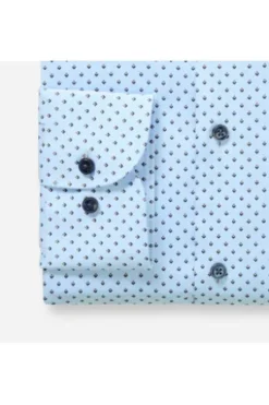 OLYMP Business Hemd Luxor hellblau Modern Fit Langarm
