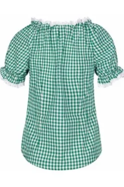 OS TRACHTEN Bluse gruen