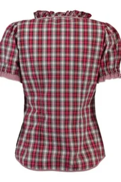 OS TRACHTEN Bluse rot