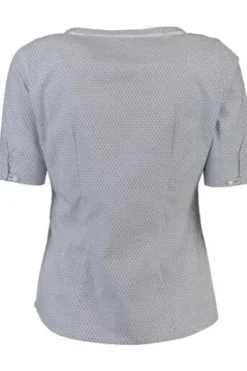 OS TRACHTEN Gipfelstürmer Bluse blau