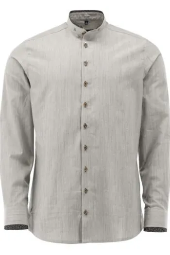 OS TRACHTEN Hemd natur Slim Fit Langarm