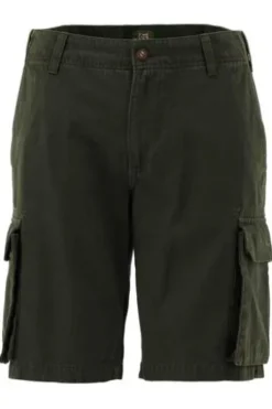 OS TRACHTEN Jagd Shorts oliv einfarbig