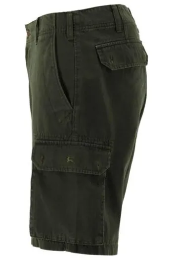 OS TRACHTEN Jagd Shorts oliv einfarbig