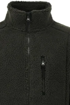 OS TRACHTEN Jagd Teddy Fleece Jacke oliv