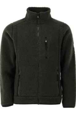OS TRACHTEN Jagd Teddy Fleece Jacke oliv
