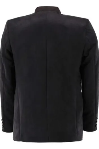 OS TRACHTEN Micro Janker anthrazit einfarbig Slim Fit