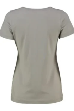 OS TRACHTEN Shirt grau mit Hirsch-Applikation