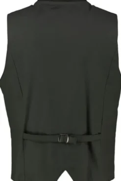 OS TRACHTEN Weste grün gemustert Slim Fit