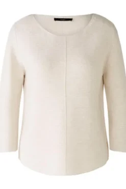 OUI Pullover Natur 3/4-Arm