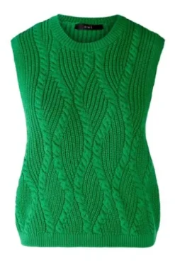 Oui Pullunder green