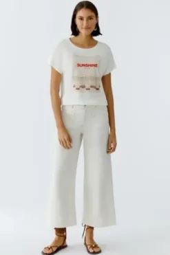 OUI Shirt cloud dancer-natur