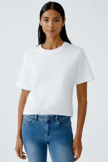 OUI Shirt SVEHA cloud dancer- weiß