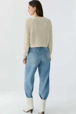OUI Strickjacke whitecap grey