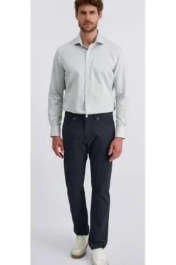 PIERRE CARDIN Five-Pocket-Cord-Hose Lyon salute Tapered Fit