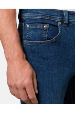 PIERRE CARDIN Five-Pocket-Jeans Dijon darkblue Dijon
