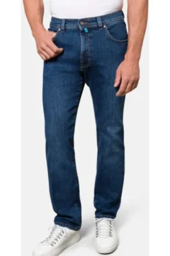 PIERRE CARDIN Five-Pocket-Jeans Dijon darkblue Dijon