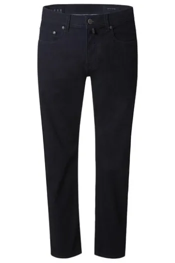 PIERRE CARDIN Five Pocket Jeans PC Lyon blueblack Tapered Fit