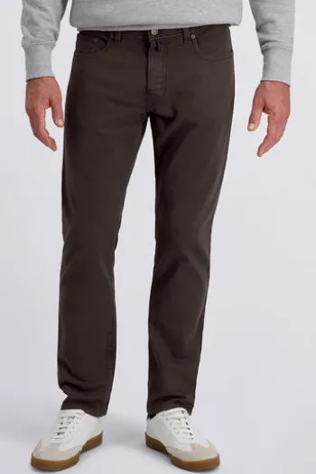 PIERRE CARDIN Five-Pocket-Jeans Lyon mulch Tapered Fit