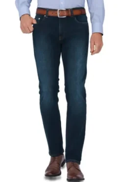 PIERRE CARDIN Five-Pocket-Jeans Lyon blueblack Modern Fit Futureflex