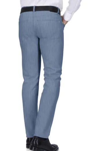 PIERRE CARDIN Five-Pocket-Jeans Lyon light blue Lyon Tapered