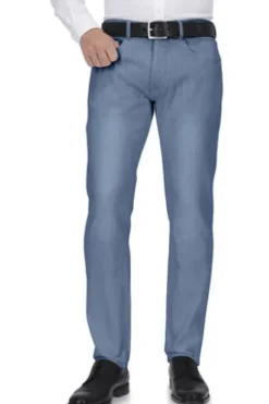 PIERRE CARDIN Five-Pocket-Jeans Lyon light blue Lyon Tapered