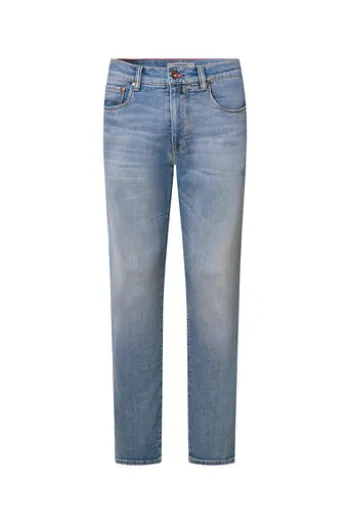 PIERRE CARDIN Five-Pocket-Jeans Lyon light blue Lyon Tapered