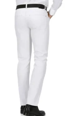 PIERRE CARDIN Five-Pocket-Jeans Lyon weiss Lyon Tapered
