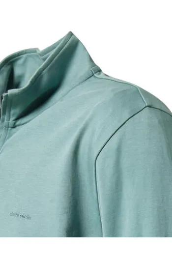 PIERRE CARDIN Langarm Polo-Shirt sagebrush green Modern Fit