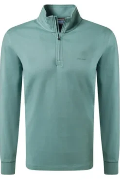 PIERRE CARDIN Langarm Polo-Shirt sagebrush green Modern Fit