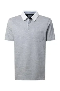 PIERRE CARDIN Polo-Shirt weiss