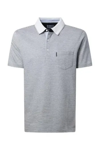 PIERRE CARDIN Polo-Shirt weiss