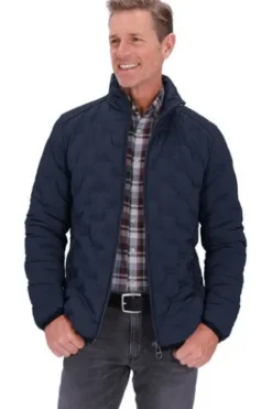 PIERRE CARDIN Stepp -Jacke marine wasserabweisend