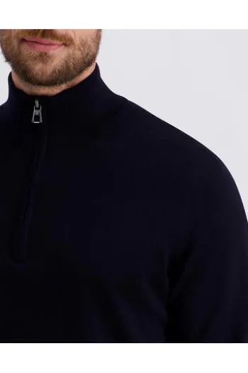 PIERRE CARDIN Strick Troyer marine