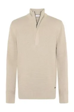 PIERRE CARDIN Strick Troyer oyster gray