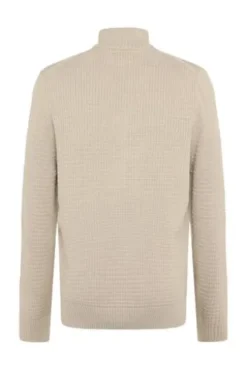 PIERRE CARDIN Strick Troyer oyster gray
