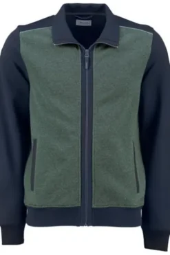PIERRE CARDIN Sweat-Jacke grün