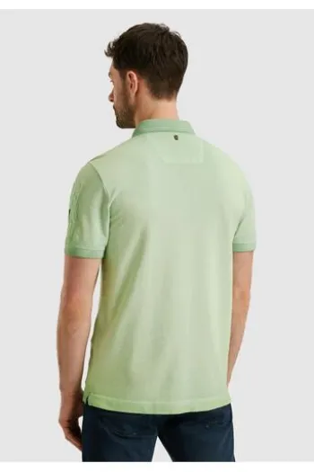 PME LEGEND Polo Shirt cold dry pique quiet green