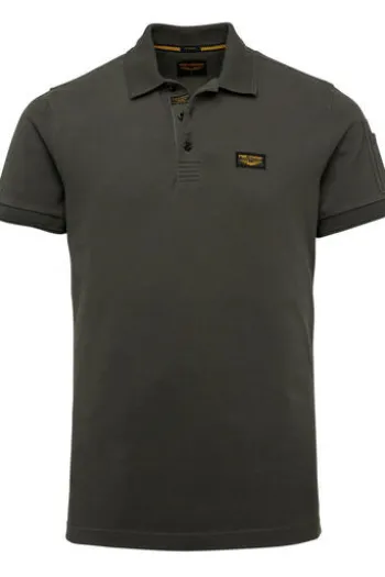 PME LEGEND Trackway Polo Shirt Beluga Regular Fit