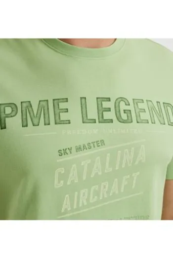 PME LEGEND T-Shirt single jersey quiet green
