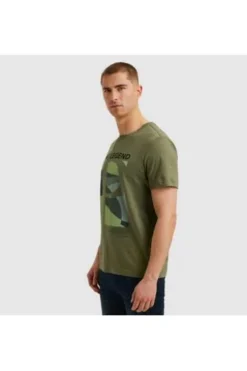 PME LEGEND T-Shirt single jersey Deep lichten green