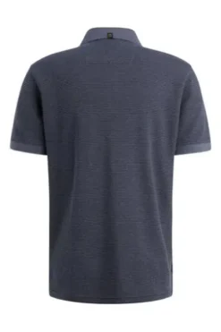 PME LEGEND Two Tone Polo Shirt grapithe gestreift Regular Fit