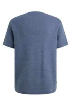 PME LEGEND Two Tone T-Shirt bijou blue gestreift Regular Fit