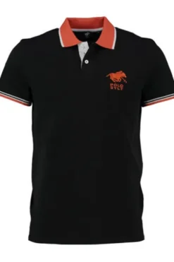 Polo-Shirt schwarz