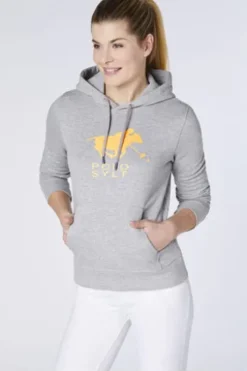 POLO SYLT Damen Sweatshirt neutral gray melange