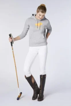 POLO SYLT Damen Sweatshirt neutral gray melange
