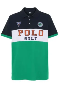 POLO SYLT Polo-Shirt orange