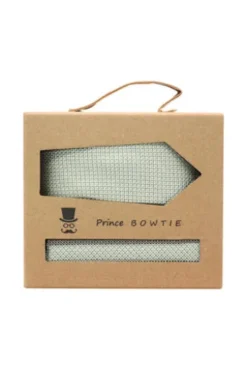 Prince Bowtie Set Krawatte+Tuch Micro mint