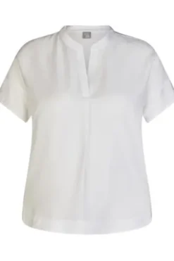 RABE Bluse weiß Kurzarm