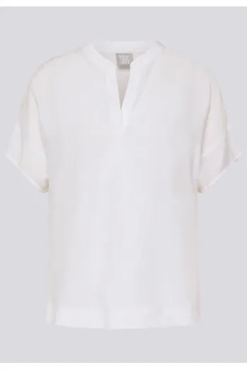 RABE Bluse weiß Kurzarm